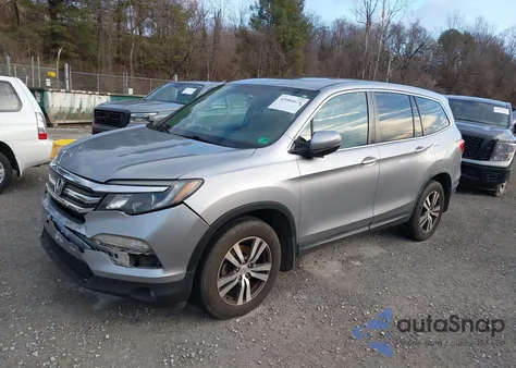 2016 Honda Pilot Ex-L из США, поврежденный, VIN 5FNYF6H51GB105601